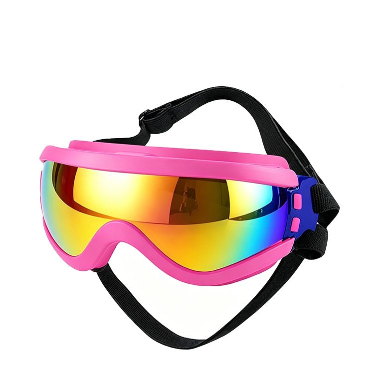 Adjustable Dog Goggles – Clear Lens Medium