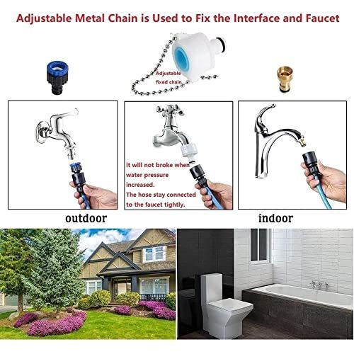 Dog Washing Glove with Hose & Tap Adapters