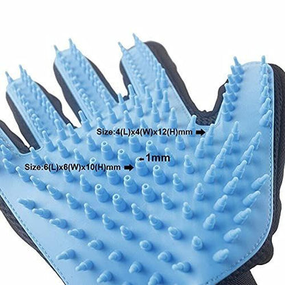 Dog Washing Glove with Hose & Tap Adapters