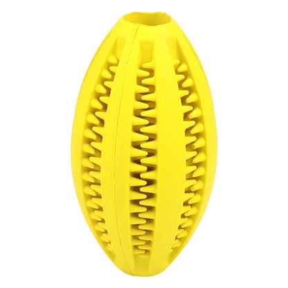 LGCASL Dog Puzzle Toy Ball – Slow Feeder & IQ Training, Yellow