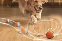 Interactive Pet Rolling Ball Toy Rechargeable Automatic Play Ball for Cats and Dogs - Orange
