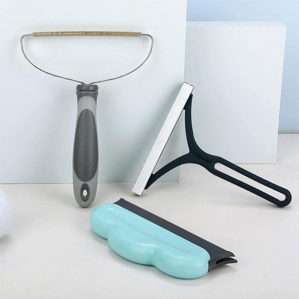 Pet Hair Remover Set 5-Pack – Lint & Fur Removal Tools for Home & Car