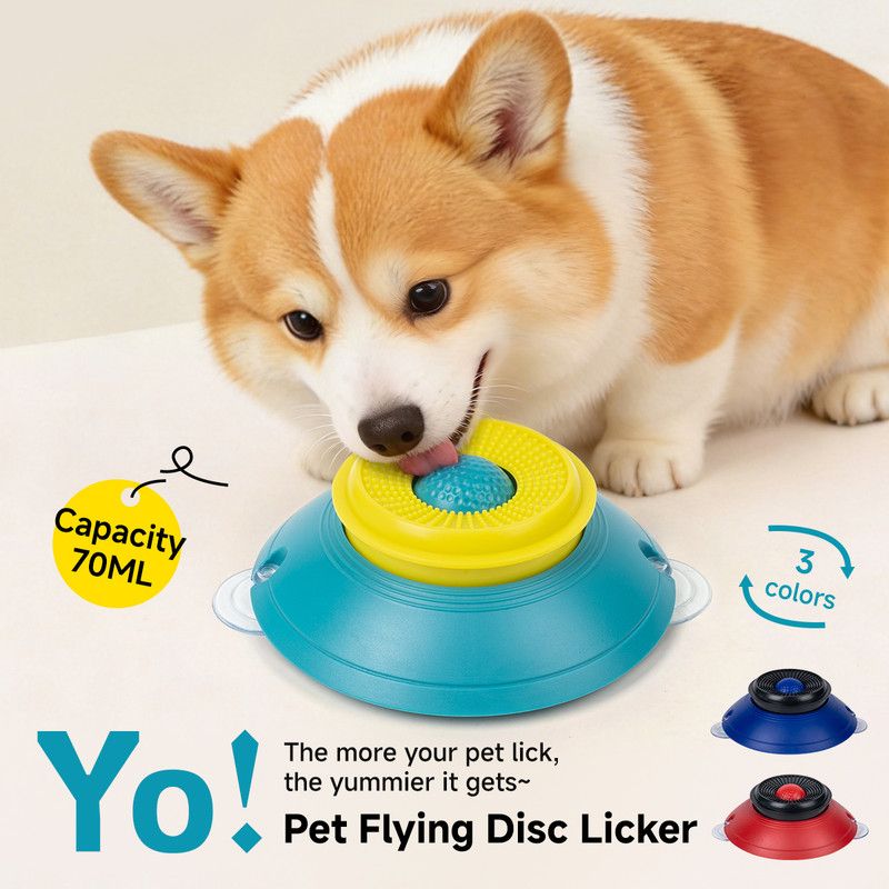 Slow Feeder Lick Bowl for Cats & Dogs – Green