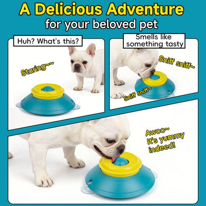 Slow Feeder Lick Bowl for Cats & Dogs – Green