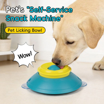 Slow Feeder Lick Bowl for Cats & Dogs – Green