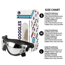 Adjustable Dog Goggles – Clear Lens Large