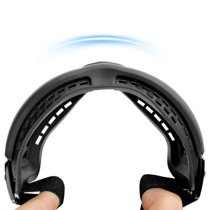 Adjustable Dog Goggles – Clear Lens Large