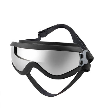 Adjustable Dog Goggles – Clear Lens Large