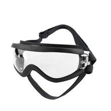 Adjustable Dog Goggles – Clear Lens Small