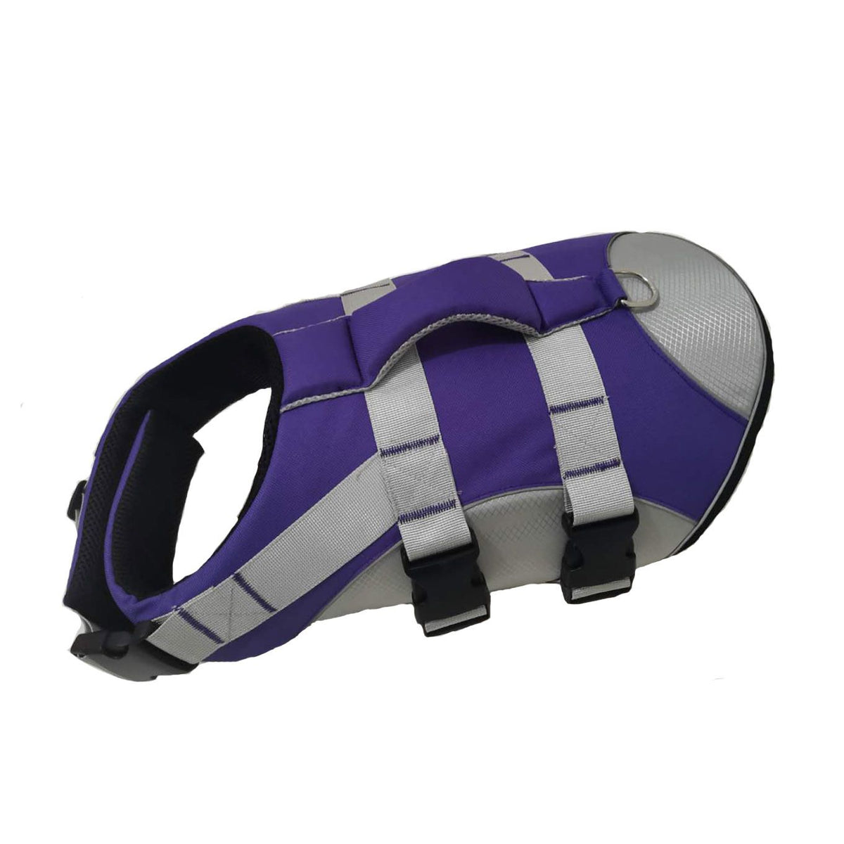 Dog Life Jacket with Grab Handle – Orange Large