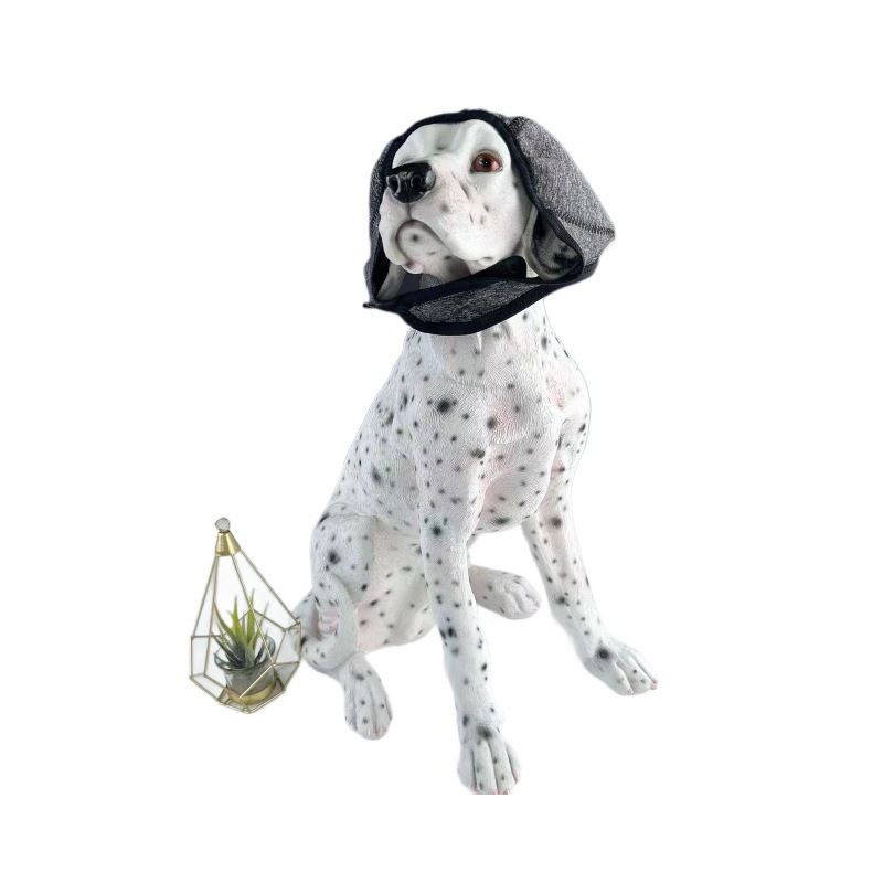 Adjustable Dog Ear Cover – Grey Large