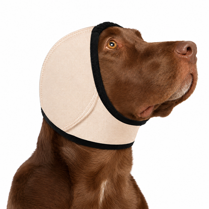 Adjustable Dog Ear Cover – Grey Medium