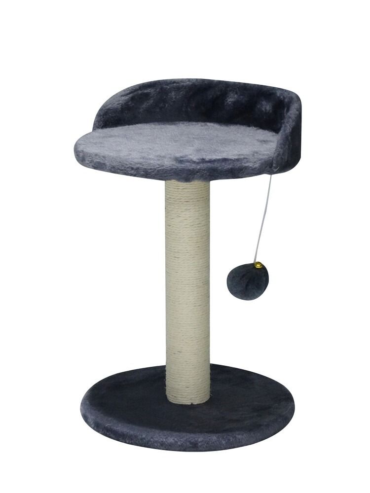 CARLA HOME Cat Tree Tower for Kittens & Small Cats – Plush Perch, Sisal Post & Hanging Ball Toy