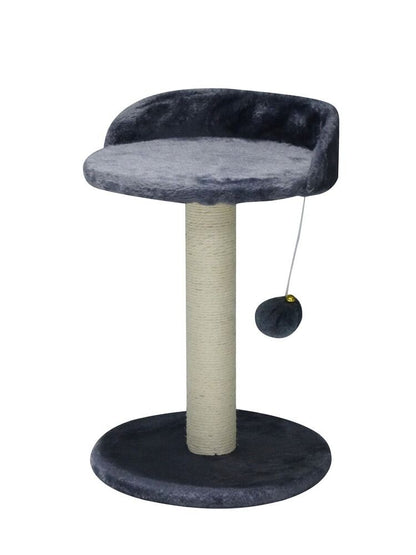 CARLA HOME Cat Tree Tower for Kittens & Small Cats – Plush Perch, Sisal Post & Hanging Ball Toy