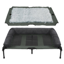 XL Foldable Elevated Dog Bed – 110x80x28cm, Indoor & Outdoor Raised Pet Cot