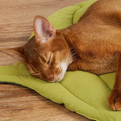 Leaf-Shaped Pet Sleeping Mat for Cats & Dogs