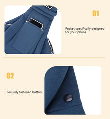 Black Pet Sling Carrier Bag – Hands-Free & Breathable