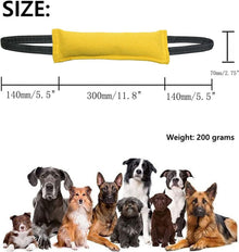 Green Durable 2-Pack Tug-of-War Dog Training Toy - Tear-Resistant, Safe & Interactive for All Breeds