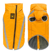 Yellow Reflective Waterproof Winter Dog Jacket – Size 2XL