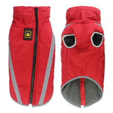 Red Reflective Waterproof Winter Dog Jacket – Size 4XL