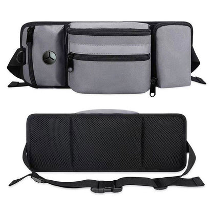 Dog Training Belt Bag with Water Bottle Holder – Grey