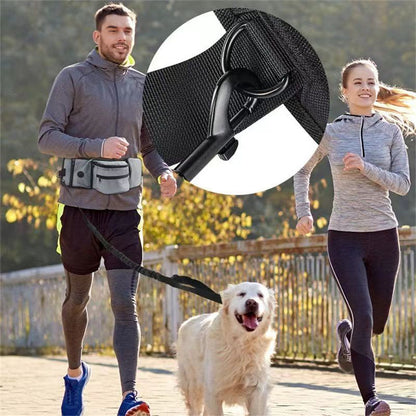 Dog Training Belt Bag with Water Bottle Holder – Grey