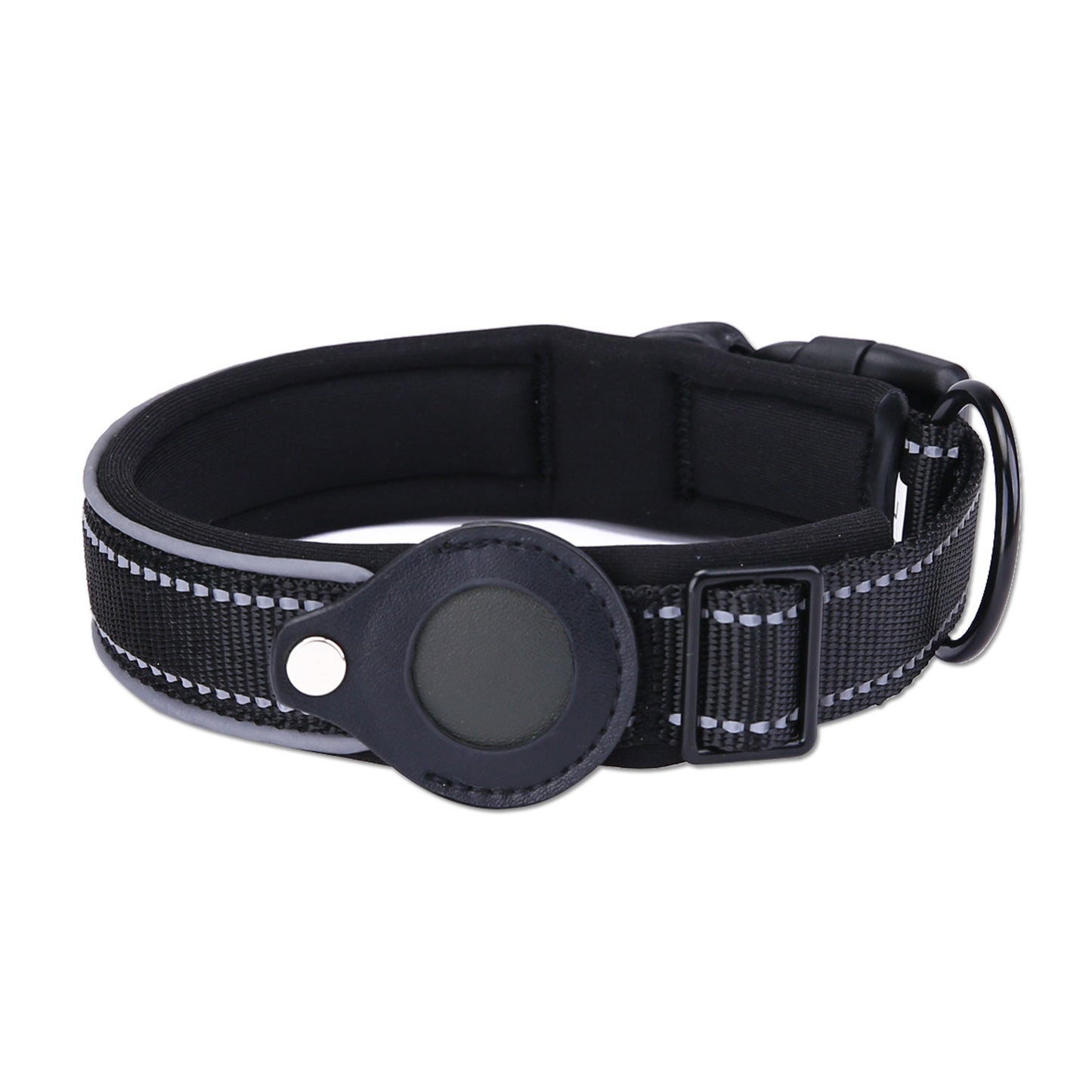 AirTag Pet Collar - Black, Size M
