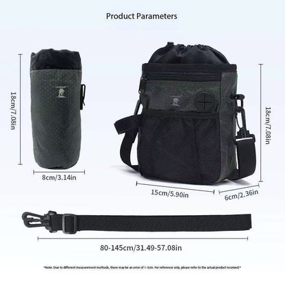 Dog Training Treat Pouch with Poop Bag Dispenser