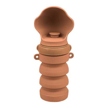 Portable Collapsible Pet Water Bottle for Dogs – Food-Grade Silicone Travel Dispenser