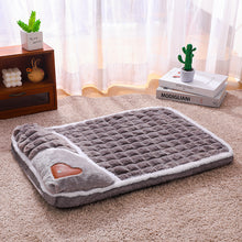 Grey Thickened Pet Sofa Bed – XXL (100x70cm) | Washable Dog & Cat Mat