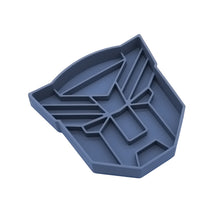Blue Silicone Anti-Gulping Slow Feeder Mat – Maze Design with Suction Base