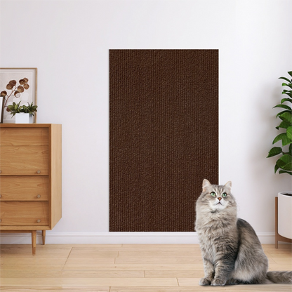 Self-Adhesive Cat Scratching Mat – Brown 60 × 100cm