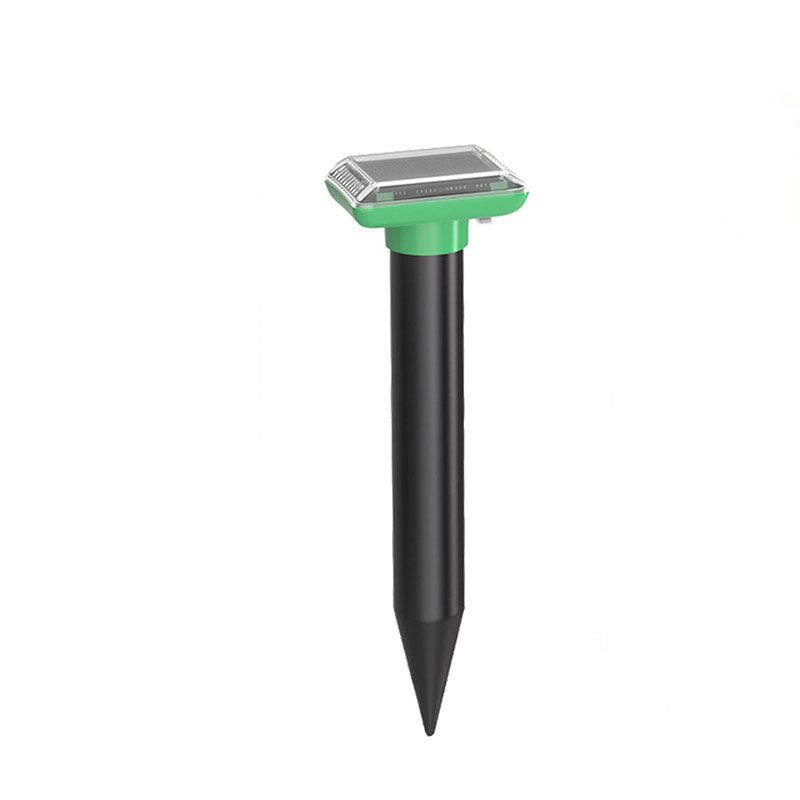 Solar Snake & Rodent Deterrent Stake – Green