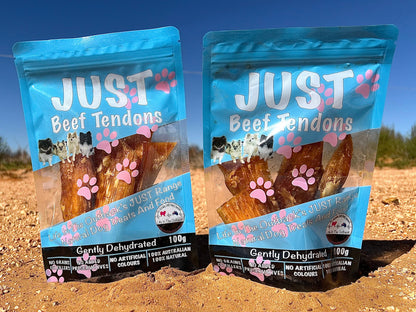 Beef Tendon Dog Treats – 100% Australian