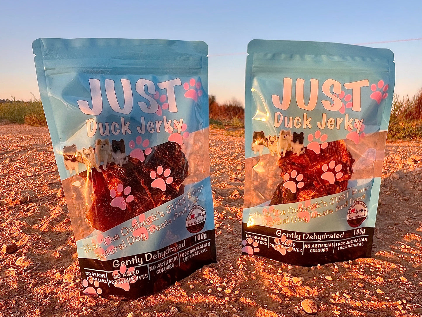 Duck Jerky Dog Treats – 100% Australian