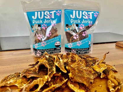 Duck Jerky Dog Treats – 100% Australian