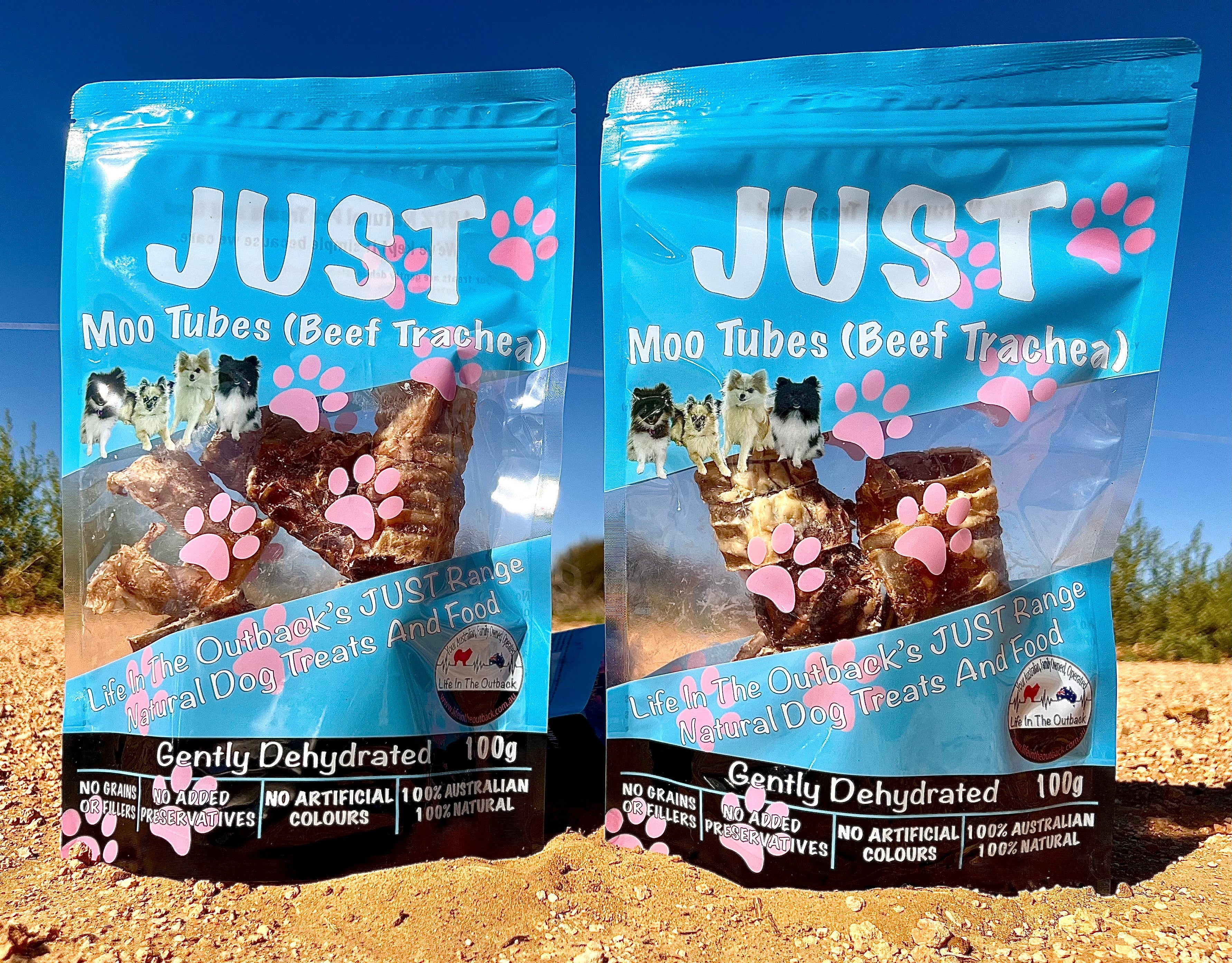 Beef Trachea Dog Chews – 100% Australian (Moo Tubes)