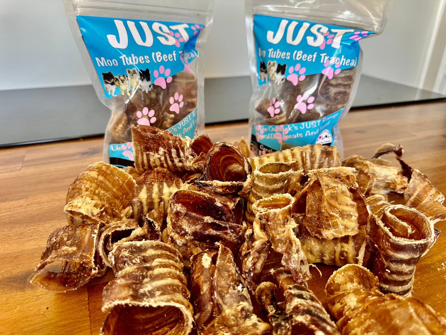 Beef Trachea Dog Chews – 100% Australian (Moo Tubes)