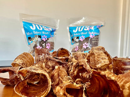 Beef Trachea Dog Chews – 100% Australian (Moo Tubes)