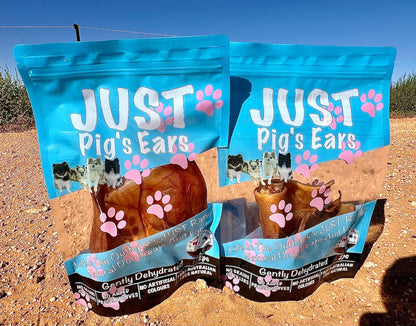 Pig's Ear Dog Chews – 100% Australian