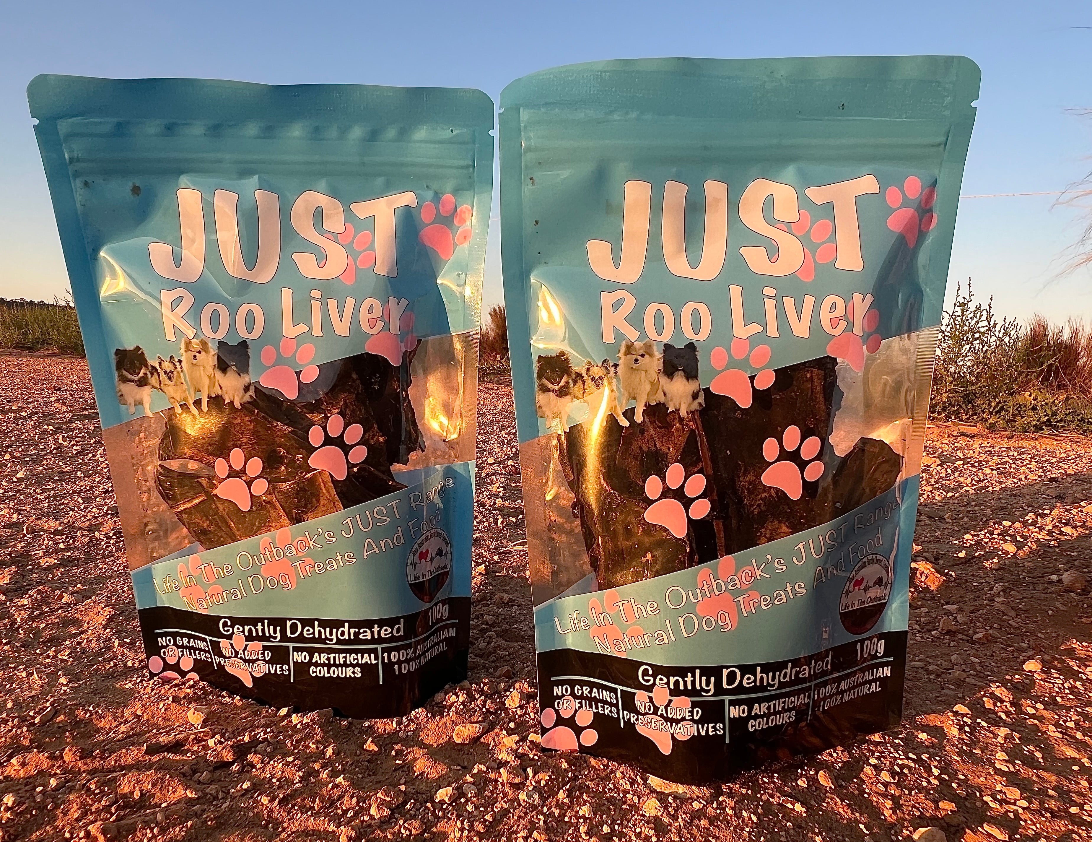 Kangaroo Liver Dog Treats – 100% Australian (Roo Liver)