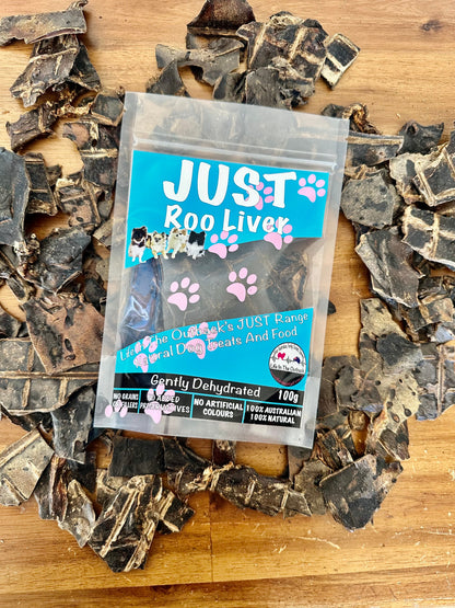Kangaroo Liver Dog Treats – 100% Australian (Roo Liver)