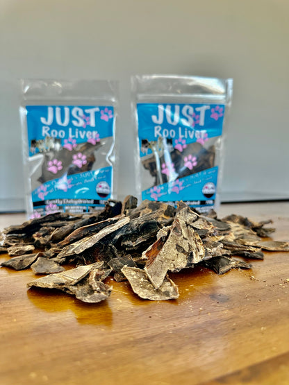 Kangaroo Liver Dog Treats – 100% Australian (Roo Liver)