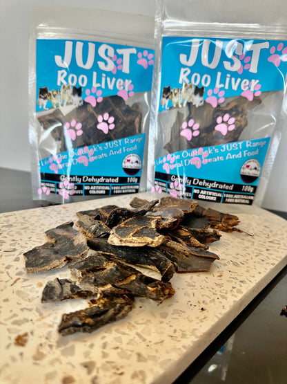 Kangaroo Liver Dog Treats – 100% Australian (Roo Liver)